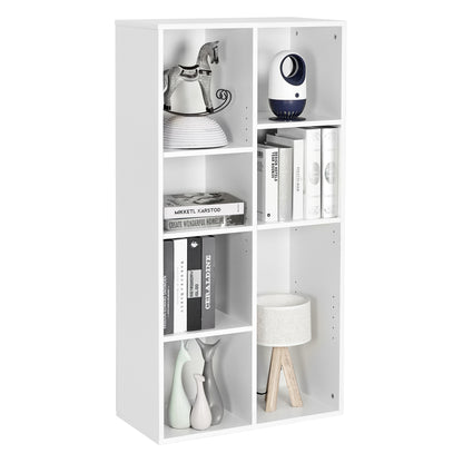 Modern Bookcase,8 Opening Storage Cubes