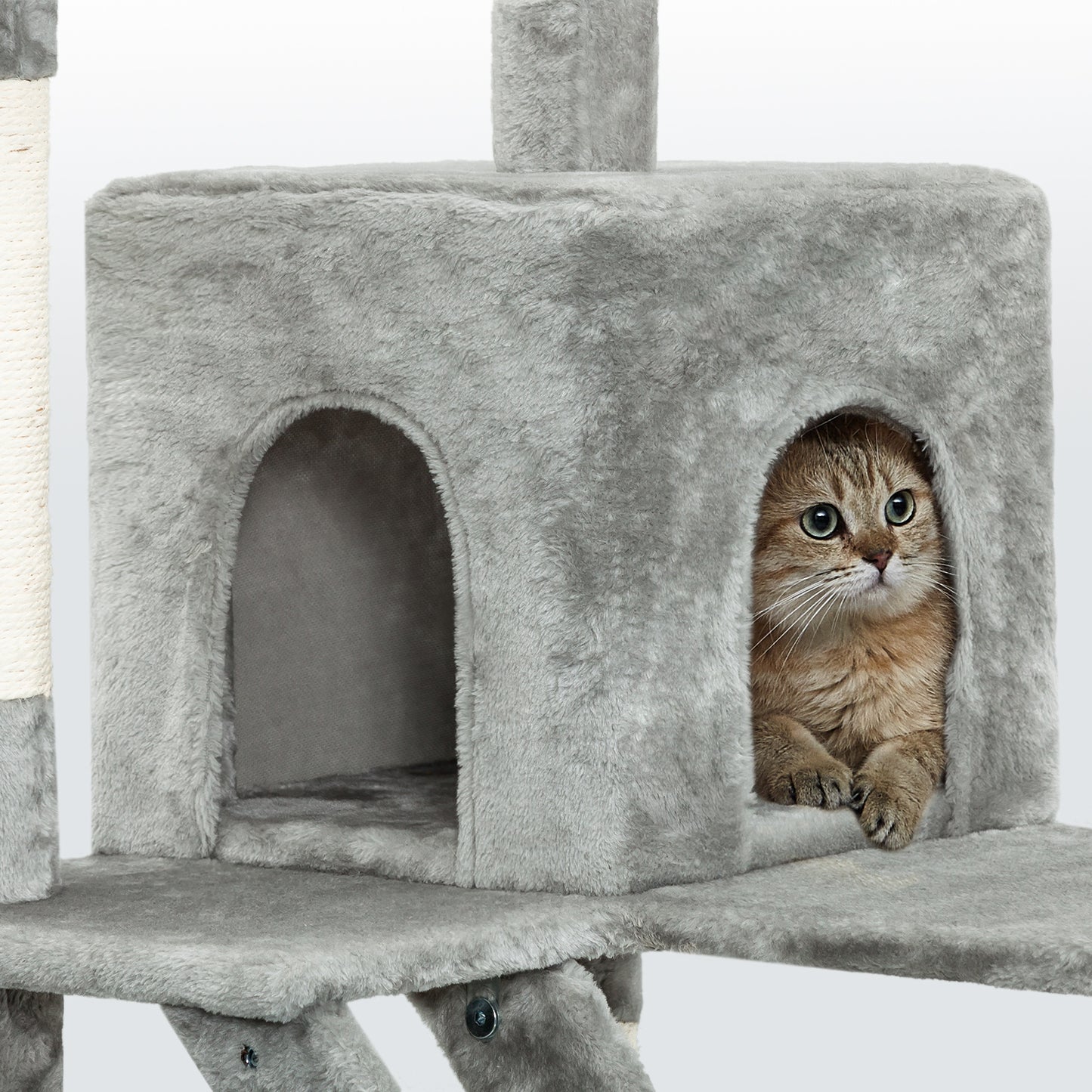 Cat Scratching Tree, Large Size, with Ladders and Looking Platforms
