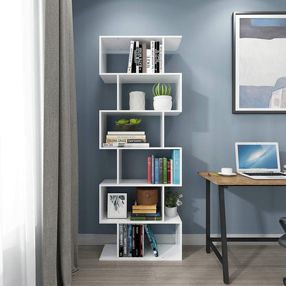 Modern Bookcase, Stacked and Multilayer Structure