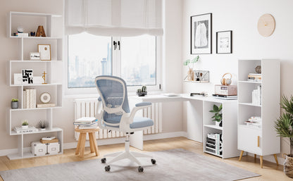 Modern Bookcase, Stacked and Multilayer Structure